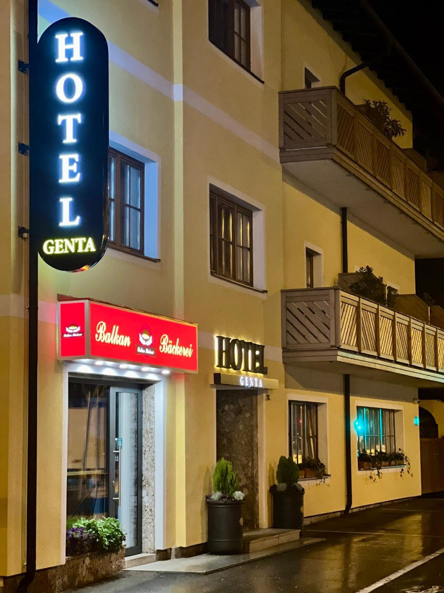 Hotel Genta Salzburgo Exterior foto