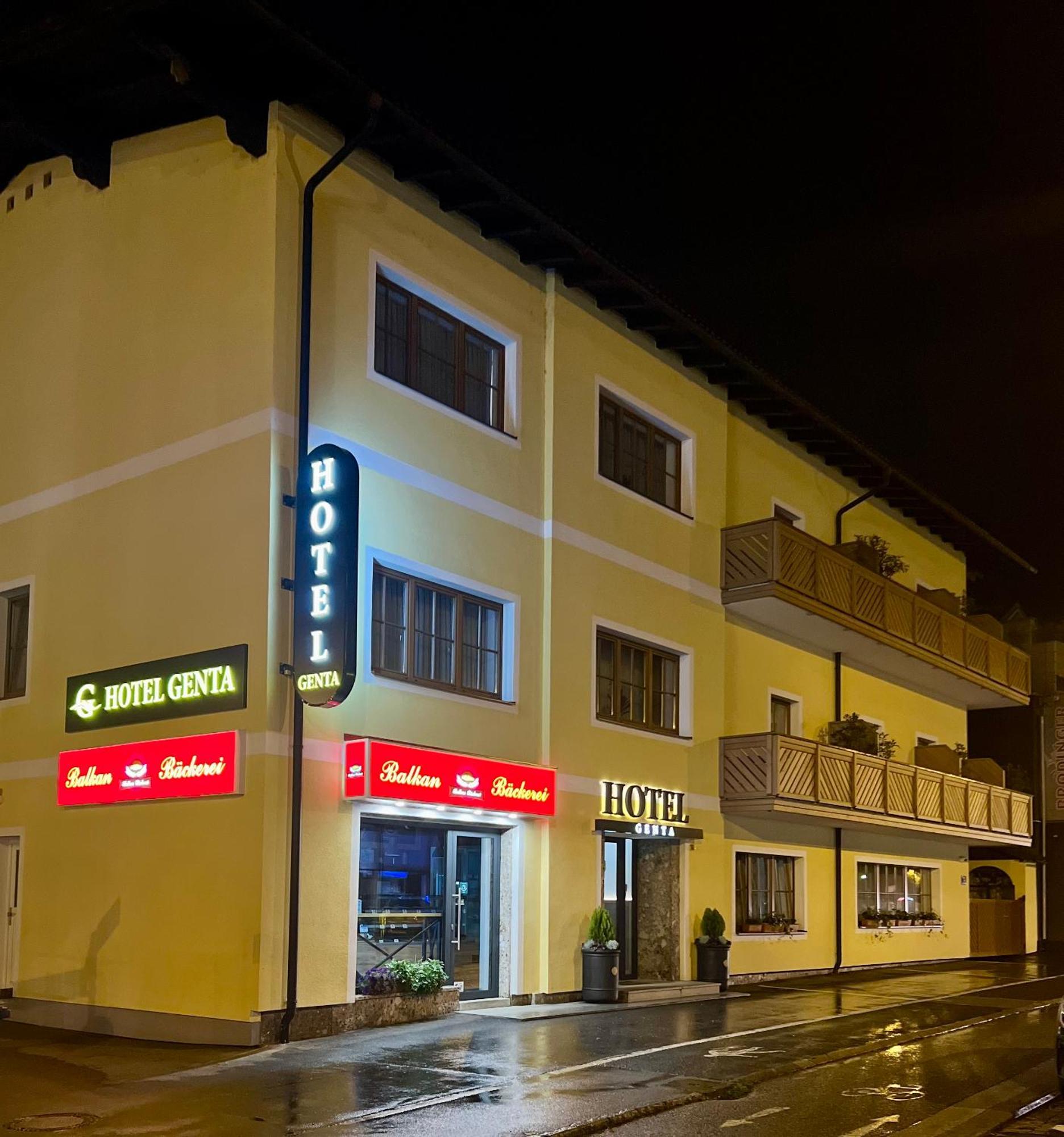 Hotel Genta Salzburgo Exterior foto